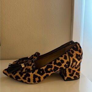 Leopard Franco Sarto Heels- size 8. Great condition.